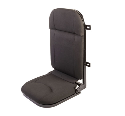 Siège pour bateau - Flip-up - SCOT SEAT KPM MARINE - rabattable / 1 place / noir