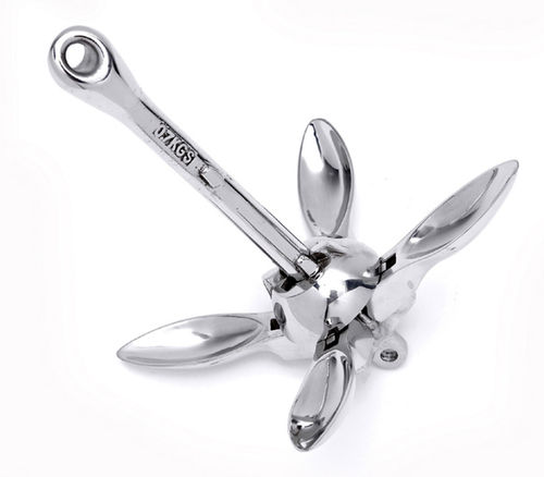 Ancre grappin - S6370 - YCH Ind. Corp. - pour bateau / en inox