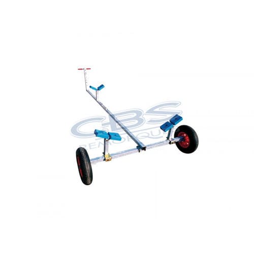 Chariot de mise à l'eau - CBS CO - sarl CBS Remorques - pour bateau / en acier