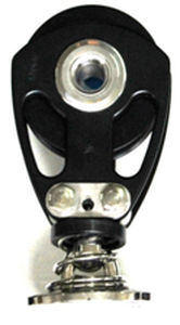 Poulie simple - 1005 - Admiral Marine Equipment - à pontet / ressort / à roulement à billes / pour sailing-yacht
