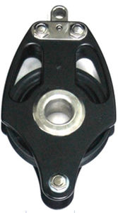 Poulie simple - 1302 - Admiral Marine Equipment - à ringot / à roulement à billes / cordage max. : 22 mm
