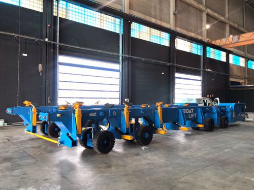 Remorque de route - BL80MA-90°DSC - BOAT LIFT - de manutention / pour chantier naval / tandem
