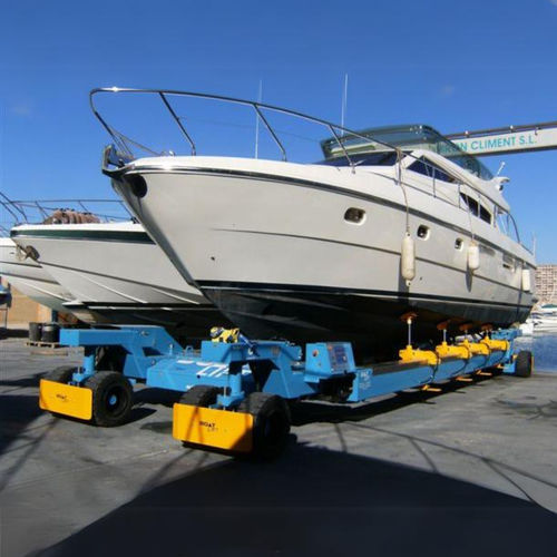 Remorque de manutention - BL40M-90° - BOAT LIFT - pour chantier naval / tandem / hydraulique