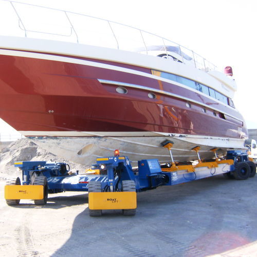 Remorque de manutention lourde - BL70M - BOAT LIFT - pour bateau / pour chantier naval / tandem