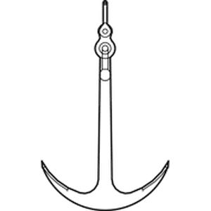 Ancre type Amirauté - Sotra Marine Produkter - pour navire