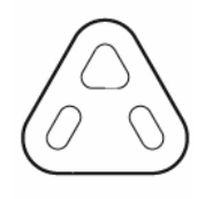 Triangle de remorquage pour navire - Sotra Marine Produkter - pour chaîne de remorque