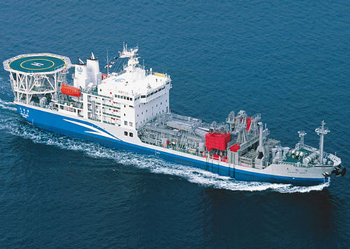 Navire anti-pollution de récupération d'hydrocarbures - SEIRYU MARU - MITSUBISHI HEAVY INDUSTRIES - Ship & Ocean