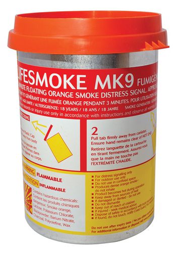 Fumigène flottant - MK9 - 9537000 - PainsWessex - pour navire / SOLAS / MED