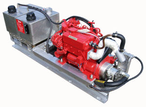 Groupe hydraulique pour bateau professionnel - 25 Hp - Spencer Carter - à moteur diesel