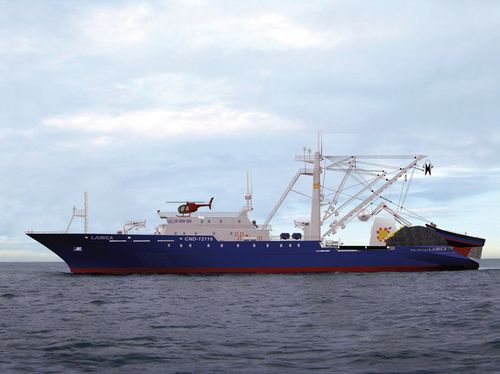 Navire de pêche professionnelle thonier senneur - LJUBICA - Astilleros Zamakona