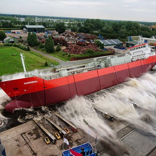 Cargo cimentier - Kongsdal - Royal Bodewes - hybride