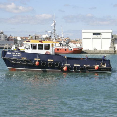 Bateau de travail - 16.5 - Estaleiros Navais de Peniche - in-bord / en acier