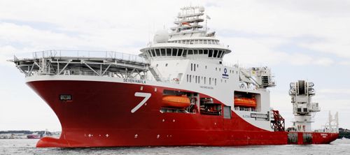 Navire de service offshore de support pour la plongée - SEVEN FALCON - Havyard Group
