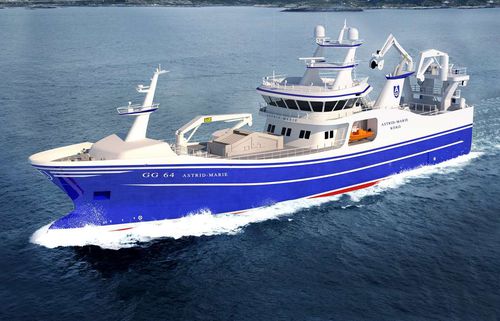 Navire de pêche professionnelle chalutier - ASTRID-MARIE - Karstensens Shipyard Ltd. - DNV-GL