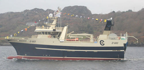 Navire de pêche professionnelle chalutier - INDIA ROSE - Karstensens Shipyard Ltd.