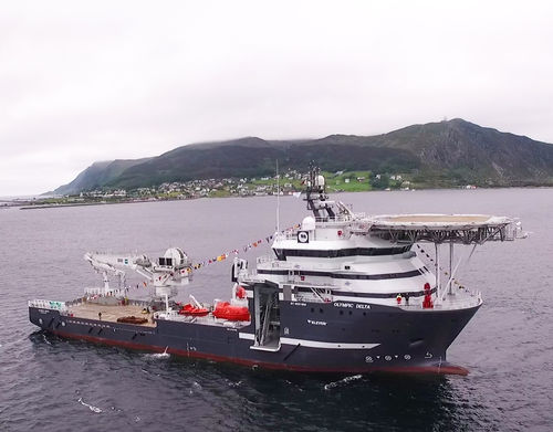 Navire de service offshore pour construction - OLYMPIC DELTA - Kleven Maritime AS