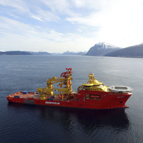 Navire de service offshore pour construction - EDDA FREYA - Kleven Maritime AS