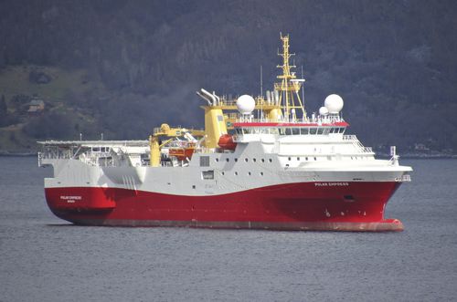 Navire de recherche sismique - POLAR EMPRESS - Kleven Maritime AS