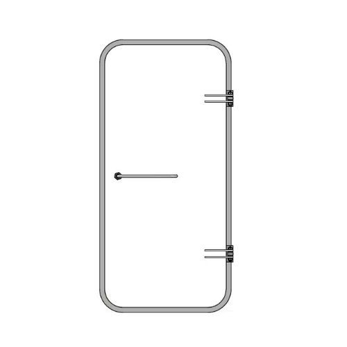 Porte pour navire - WRD A1 - Libra-Plast AS - semi-étanche / en aluminium