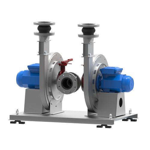 Ventilateur pour navire - Double - Nyborg AS - de cale / centrifuge