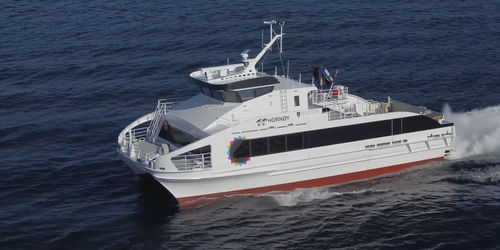 Navire à passagers catamaran - M/S "Hornøy" - Oma Baatbyggeri AS