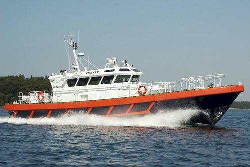 Bateau pilote - John Rae - UKI Workboat - in-bord / en aluminium / LR