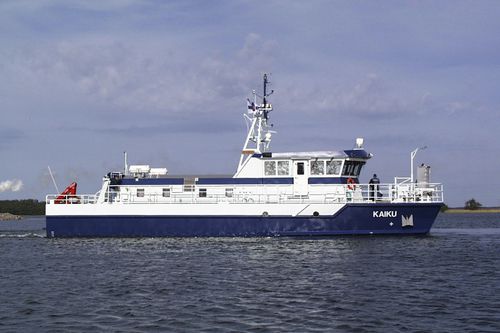 Bateau d'étude hydrographique - Kaiku - UKI Workboat - catamaran / in-bord / en aluminium
