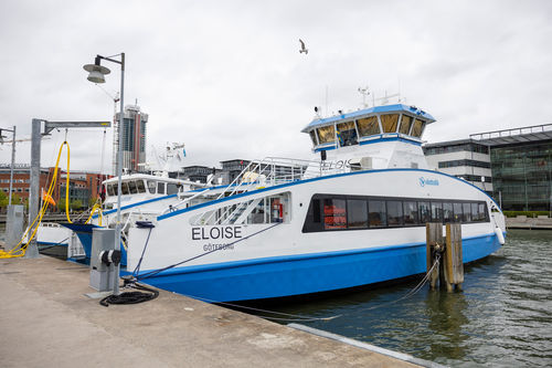 Ferry à passagers catamaran - Eloise - UKI Workboat - en acier / hybride