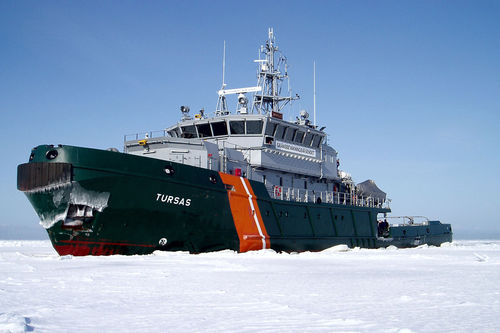 Navire polyvalent de surveillance - Tursas - UKI Workboat - en acier / polaire