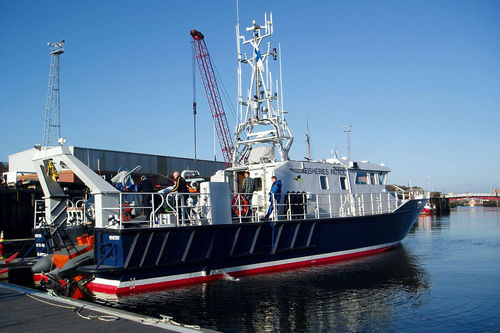 Navire spécial de surveillance - North Eastern Guardian III - UKI Workboat - en aluminium