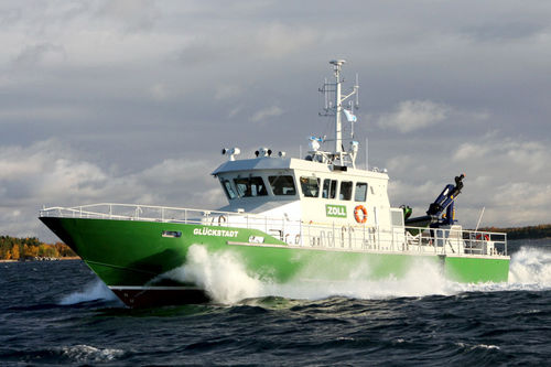 Bateau de surveillance - Glückstadt - UKI Workboat - in-bord / en aluminium / GL