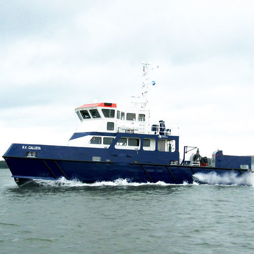 Bateau de recherche océanographique - Callista - UKI Workboat - in-bord / en aluminium / LR