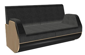 Canapé pour yacht - E-01-1600 - Vestnes Ocean
