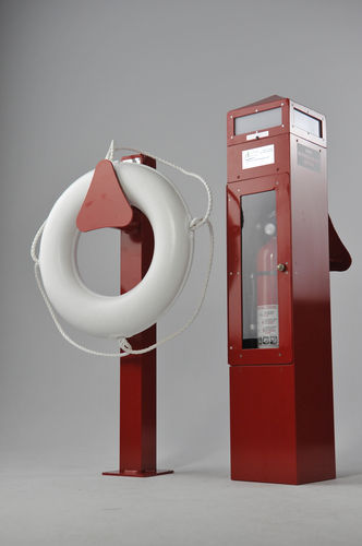 Borne incendie - Accmar Equipment Company - avec éclairage intégré / pour ponton