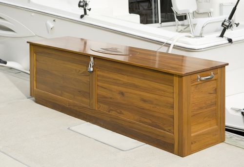 Caisse de rangement pour pont - Maine Mystique - pour yacht / en bois