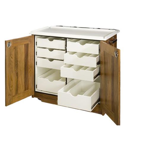 Caisse de rangement pour la pêche - Maine Mystique - en bois
