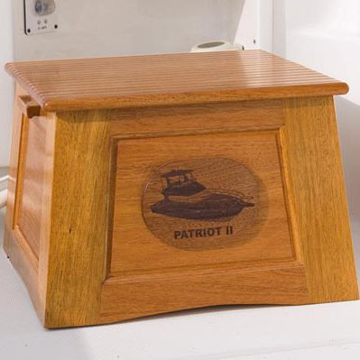 Marche en bois pour bateau - Maine Mystique