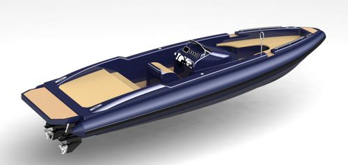 Bateau pneumatique hors-bord - FRECCIA 1000 - Naumatec - hydrojet / stern-drive / diesel