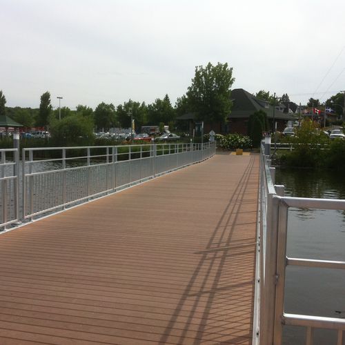 Trottoir flottant - Pont Flottants - Structurmarine