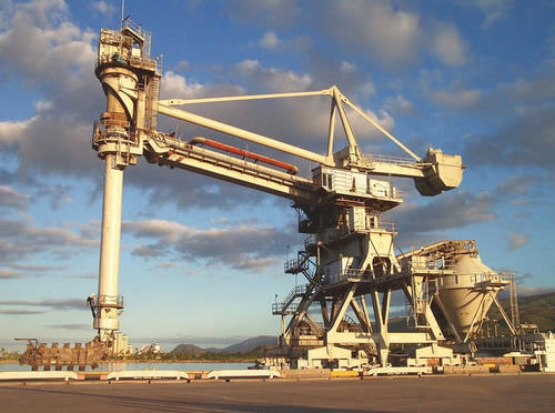 Déchargeur de navire à godet - ThyssenKrupp Fördertechnik - continu / mécanique