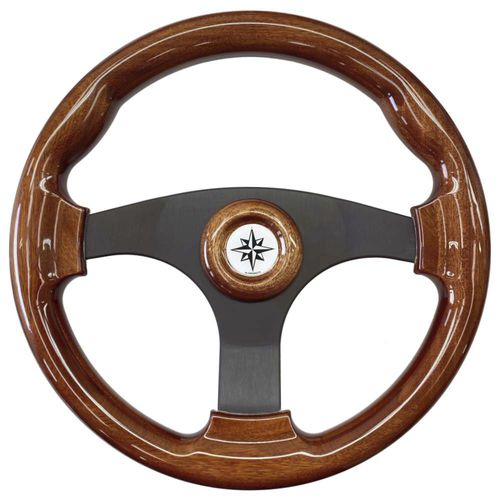Volant en acajou pour bateau à moteur - T15L - SAVORETTI ARMANDO & C. s.n.c. - course / trois branches