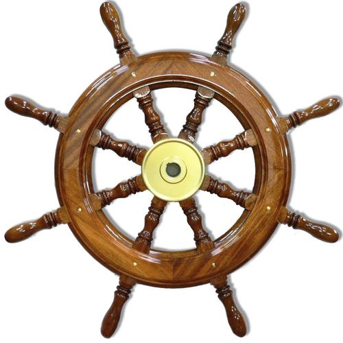 Barre à roue pour voilier - T2 series - SAVORETTI ARMANDO & C. s.n.c. - en acajou / traditionnelle