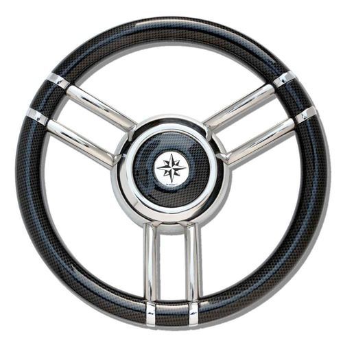 Volant en inox pour bateau à moteur - T27CF - SAVORETTI ARMANDO & C. s.n.c. - en aluminium / en carbone / course