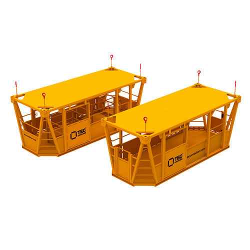 Cage pour personnel d'intervention - BA-185L - TEC CONTAINER