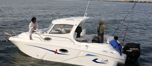 Cabin-cruiser hors-bord - Clon FB / OB - Lema boats - à cockpit fermé / de pêche sportive / max. 6 personnes