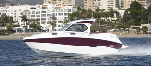Cabin-cruiser in-bord - Jara - Lema boats - bimoteur / hard-top / de sport
