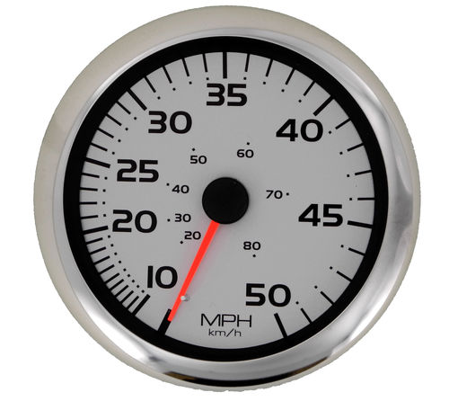 Speedomètre pour bateau - Argent - Veethree Electronics and Marine LLC - analogique