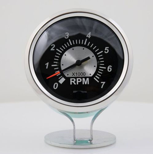 Compte-tours analogique - Black Sterling - Veethree Electronics and Marine LLC - pour bateau
