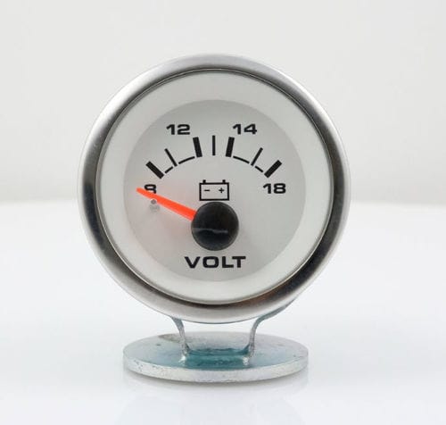 Indicateur pour bateau - White Premier  - Veethree Electronics and Marine LLC - de niveau / analogique / pour batterie