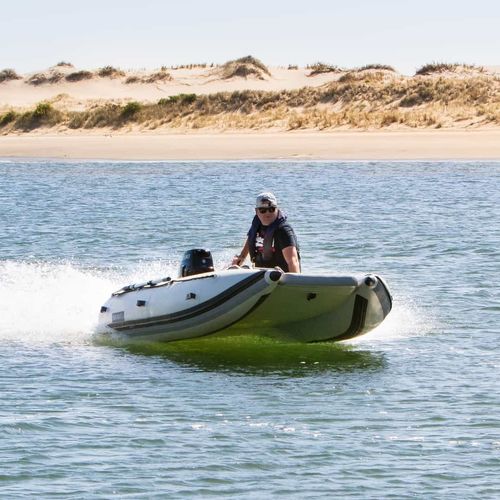 Bateau pneumatique hors-bord - T380LX - Air Yacht Ltd - Takacat - open / de plongée / de chasse
